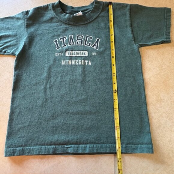 Vintage Itasca Minnesota T-Shirt size S 6-8 - Picture 5 of 6